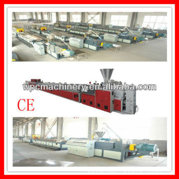 Wood floor panel making machine/wood plastic floor machine/pvc floor tile machine